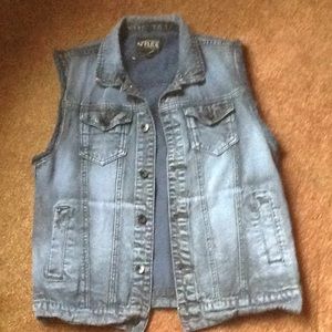 Denim vest